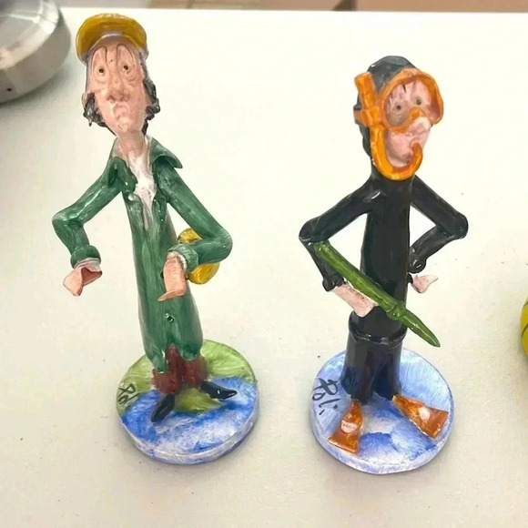TP Ceramiche Ceramic Italian fisherman
